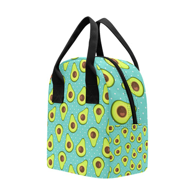 Avocado Pattern Print Design AC012 Insulated Lunch Bag