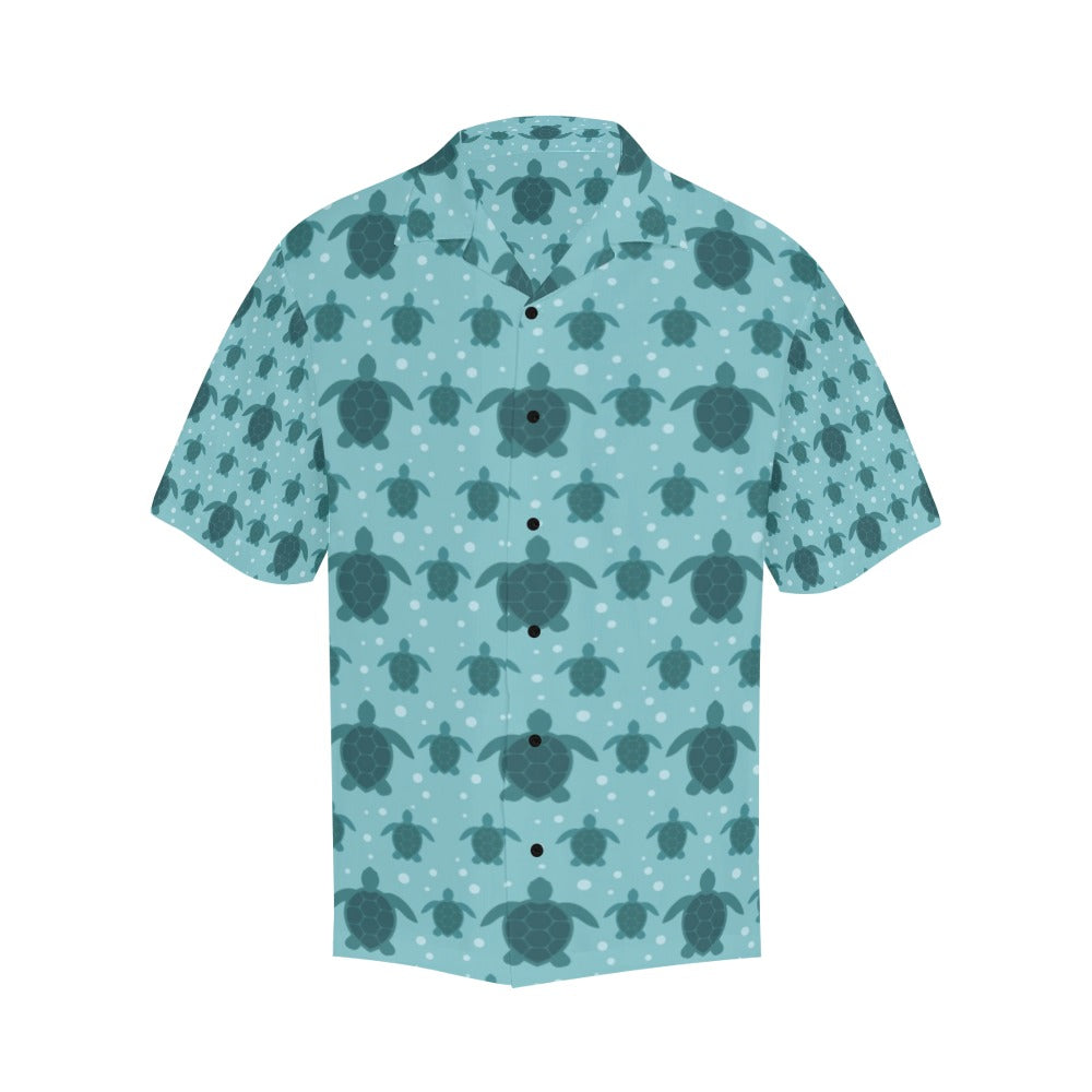 Sea Turtle Print Design LKS305 Men's Hawaiian Shirt