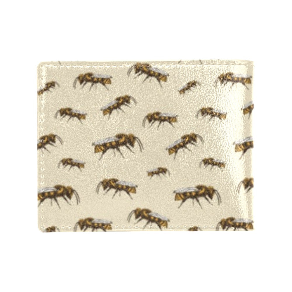 Bee Print Design LKS306 Men's ID Card Wallet