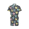 Music note Pattern Print Design A03 Men's Romper