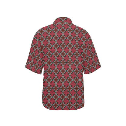 Vikings Print Design LKS301 Women's Hawaiian Shirt