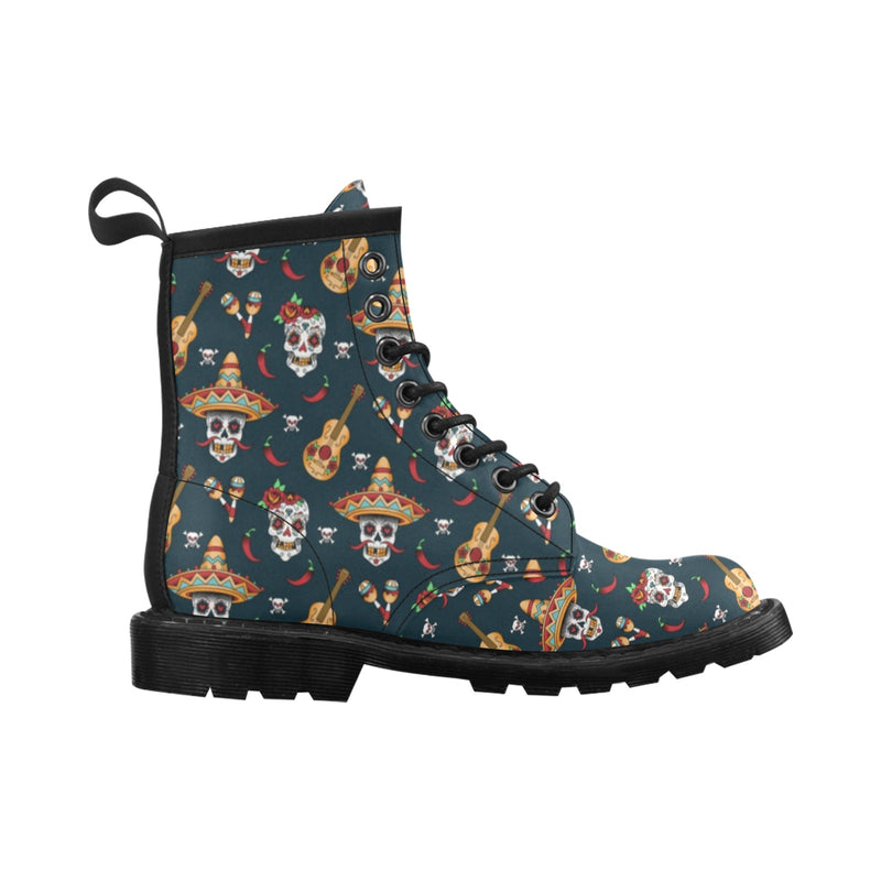 sugar skull Mexican Women's Boots