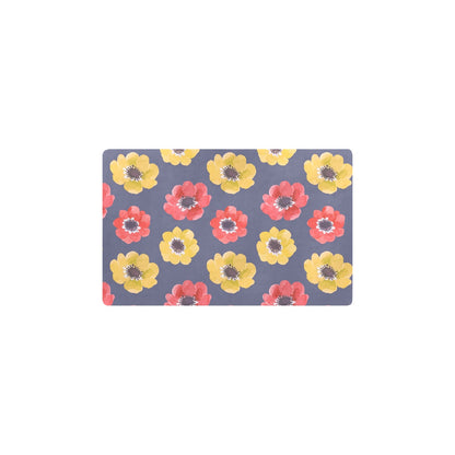 Anemone Pattern Print Design AM010 Kitchen Mat