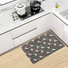 Unicorn Print Design LKS301 Kitchen Mat