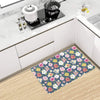 Hibiscus Sweet Print Design LKS304 Kitchen Mat