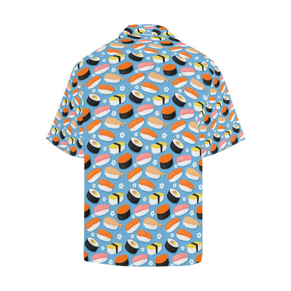 Sushi Print Design LKS304 Men's Hawaiian Shirt