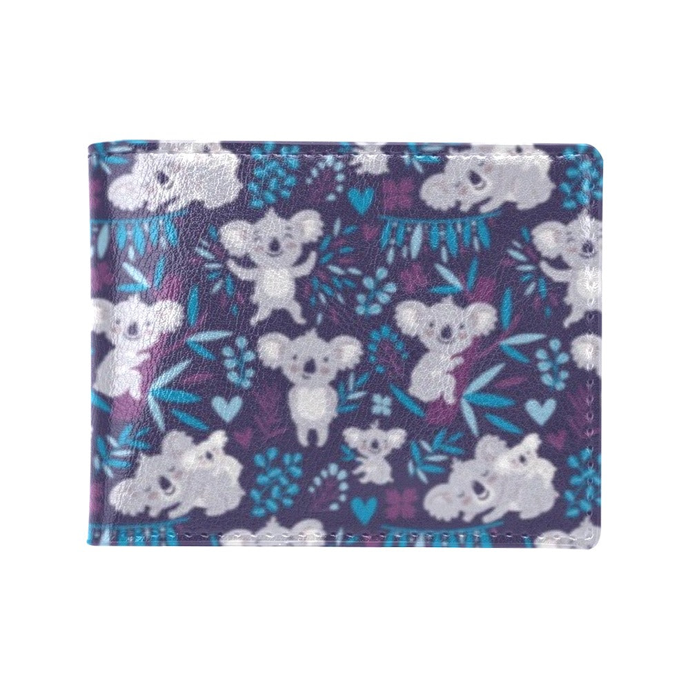 Koala Cute Themed Design Print Men's ID Card Wallet
