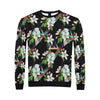 Apple blossom Pattern Print Design AB07 Men Long Sleeve Sweatshirt