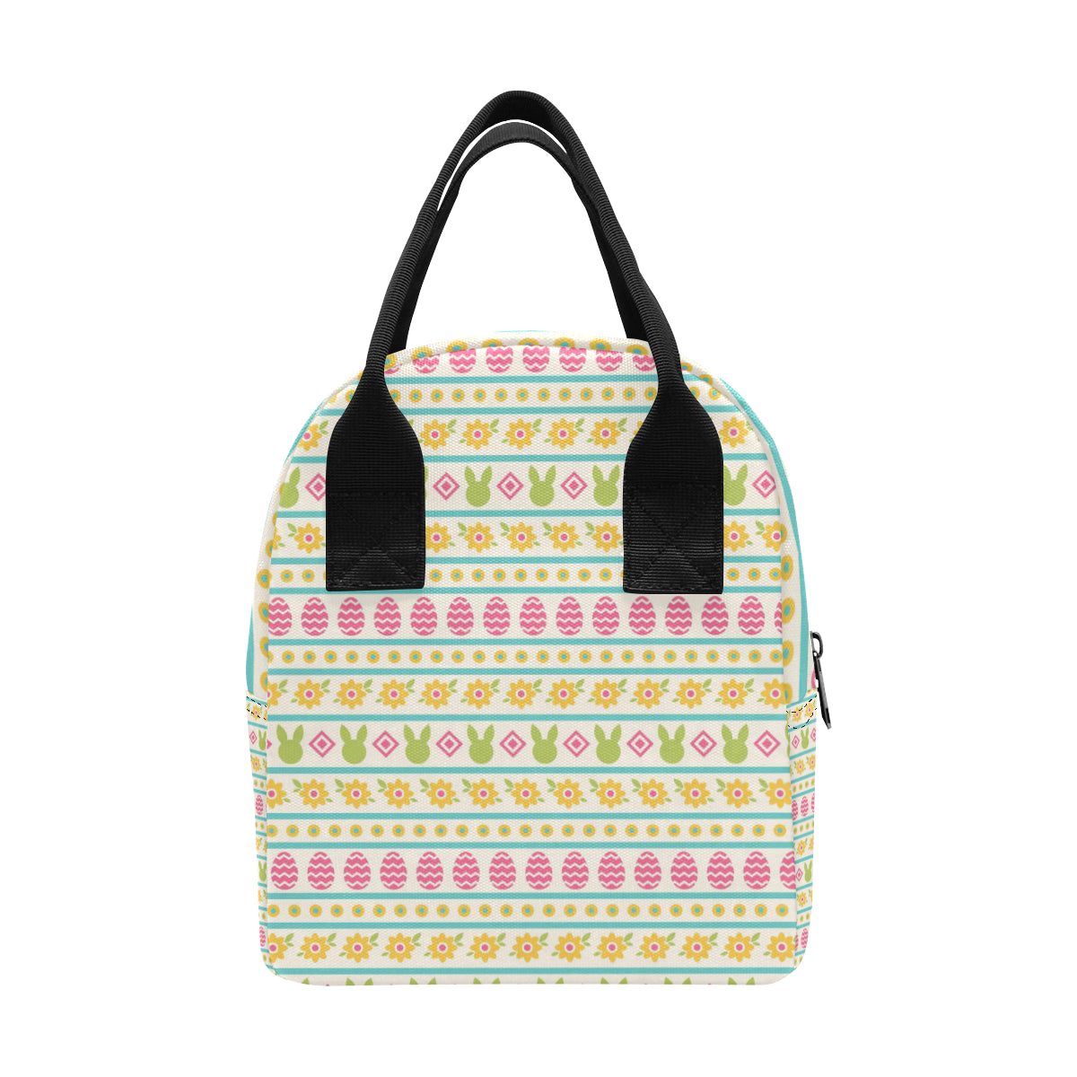 Easter Eggs Pattern Print Design RB016 Insulated Lunch Bag
