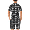 Deer Native Indian Print Pattern Men's Romper