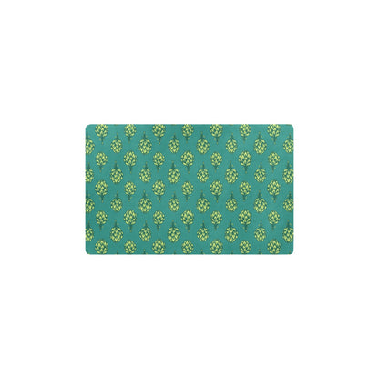 Artichoke Pattern Print Design 04 Kitchen Mat