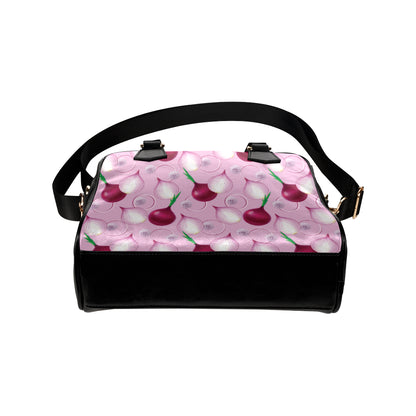 Onion Pattern Print Design A01 Shoulder Handbag