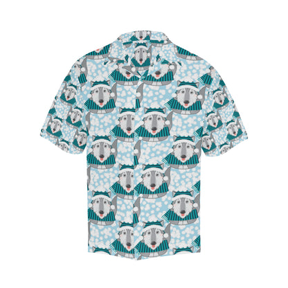 Alaskan Malamute Pattern Print Design 01 Men's Hawaiian Shirt