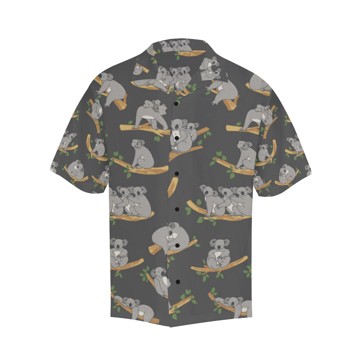 Koala Pattern Print Design 07 Men's Hawaiian Shirt