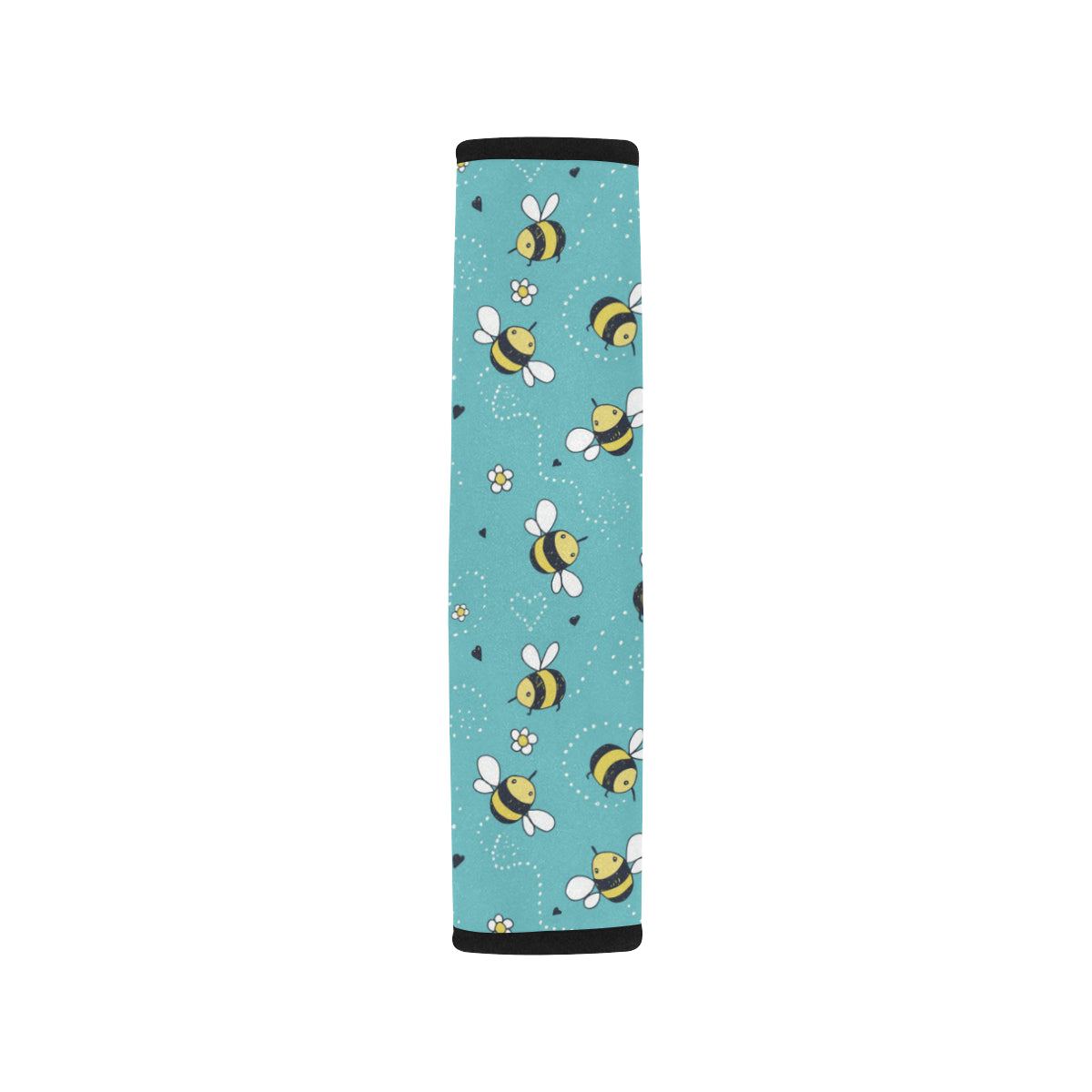 Bee Pattern Print Design BEE02 Car Seat Belt Cover