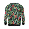 Bird Of Paradise Pattern Print Design BOP06 Men Long Sleeve Sweatshirt