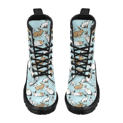 Rabbit Pattern Print Design RB018 Women's Boots