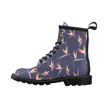 Bird Of Paradise Pattern Print Design BOP015 Women's Boots