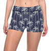 Palm Tree Pattern Print Design PT06 Yoga Shorts