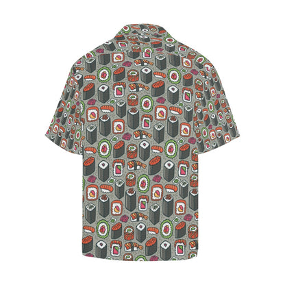 Sushi Print Design LKS301 Men's Hawaiian Shirt