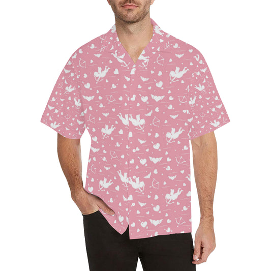 Cupid Pattern Print Design 03 Men's Hawaiian Shirt