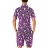 Fairy Pink Print Pattern Men's Romper