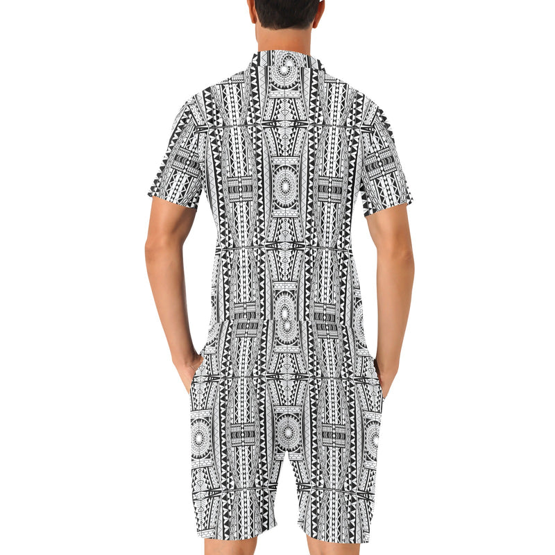 Polynesian Tattoo Design Men's Romper