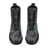 Tropical Palm Leaves Pattern Brightness Women's Boots
