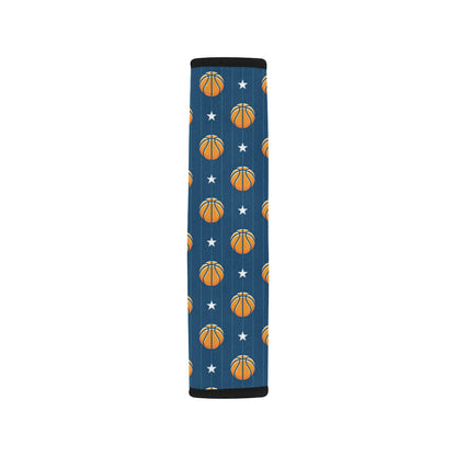 Basketball Star Print Pattern Car Seat Belt Cover