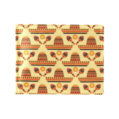Maracas Print Design LKS403 Men's ID Card Wallet