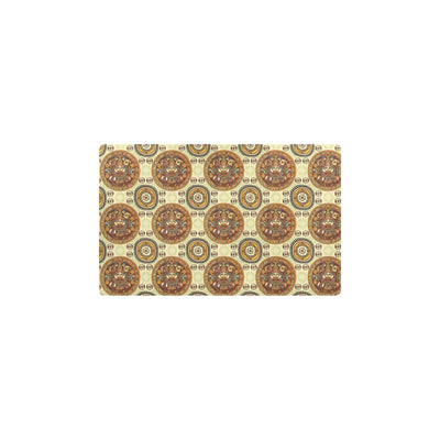 Calendar Aztec Themed Print Pattern Kitchen Mat