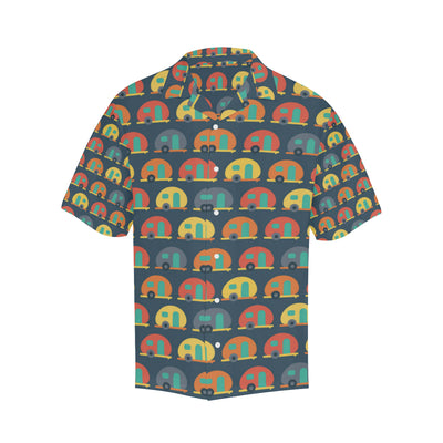 Camper Pattern Print Design 02 Men's Hawaiian Shirt