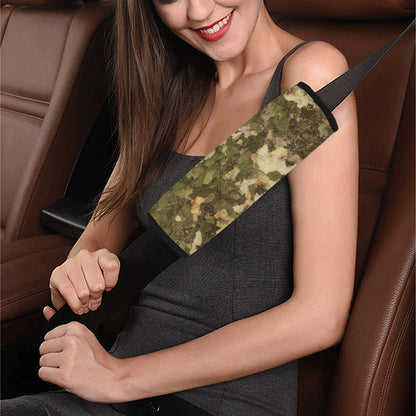 Camo Realistic Tree Texture Print Car Seat Belt Cover