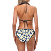 Plumeria Pattern Print Design PM026 Bikini