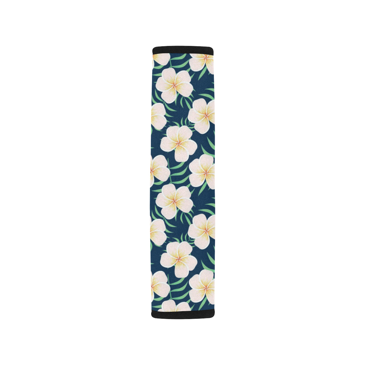 Pink Plumeria Pattern Print Design PM016 Car Seat Belt Cover