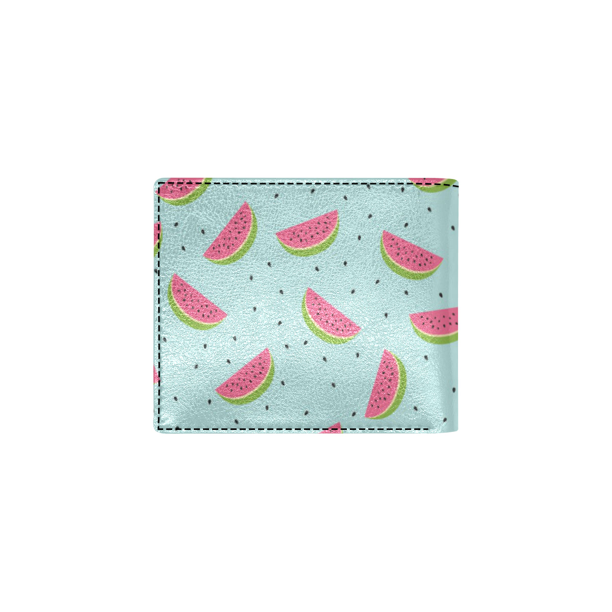 Watermelon Pattern Print Design WM06 Men's ID Card Wallet