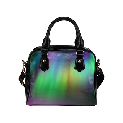 Aurora Borealis Pattern Print Design 03 Shoulder Handbag