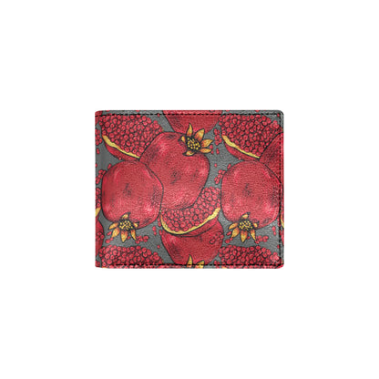Pomegranate Pattern Print Design PG05 Men's ID Card Wallet
