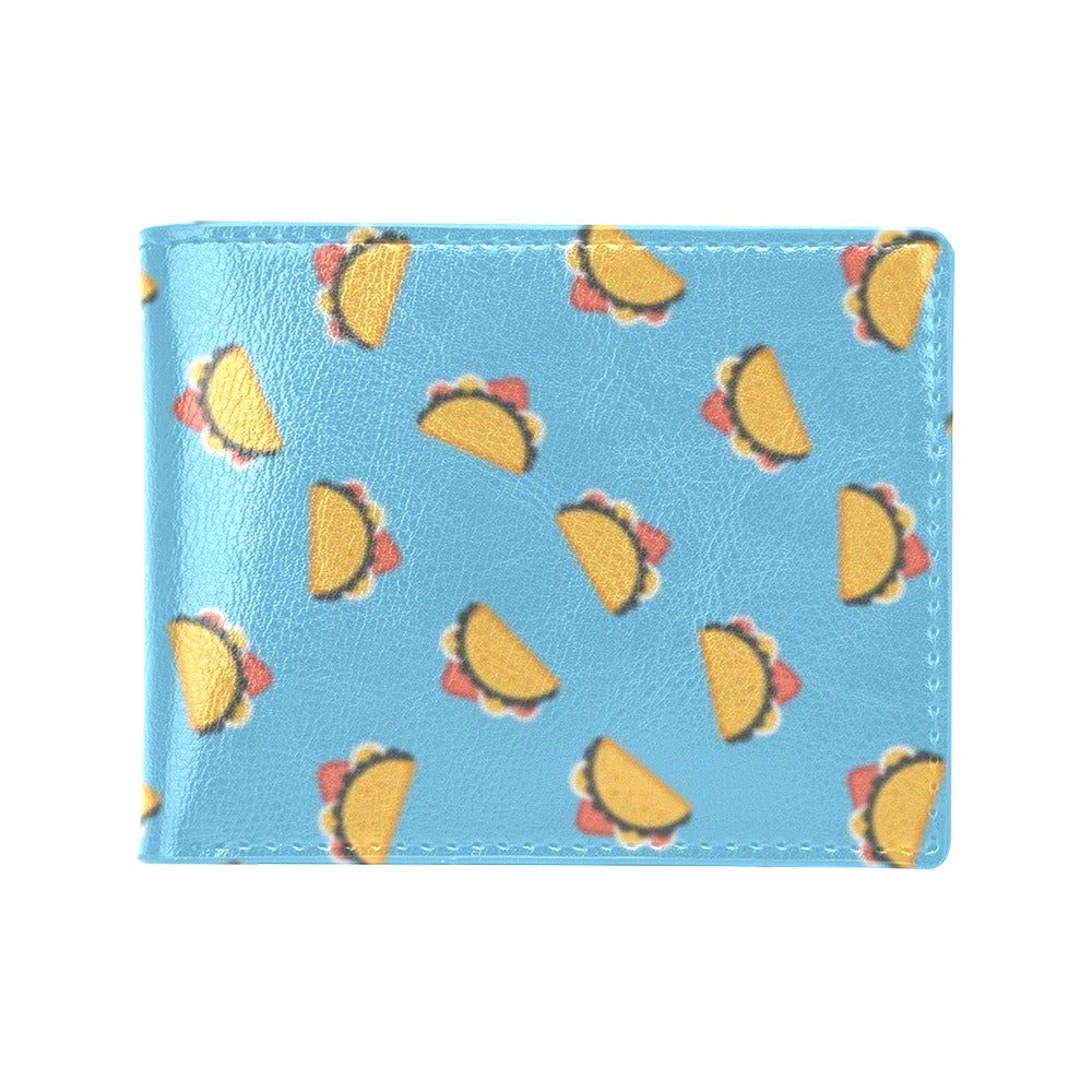 Taco Print Design LKS301 Men's ID Card Wallet