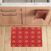 Aztec Pattern Print Design 06 Kitchen Mat