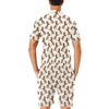 Horse Print Design LKS308 Men's Romper