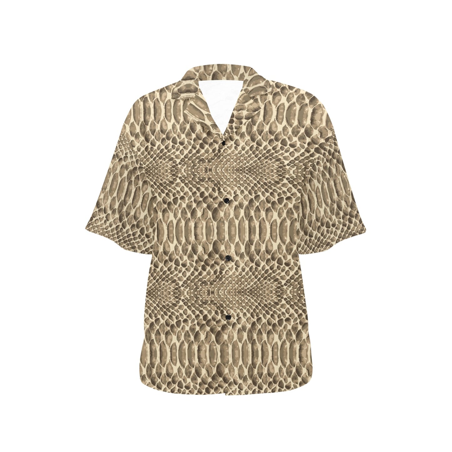 Python Pattern Print Design A02 Women's Hawaiian Shirt