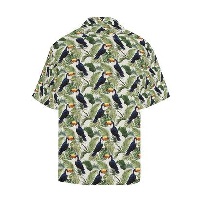 Toucan Print Design LKS308 Men's Hawaiian Shirt