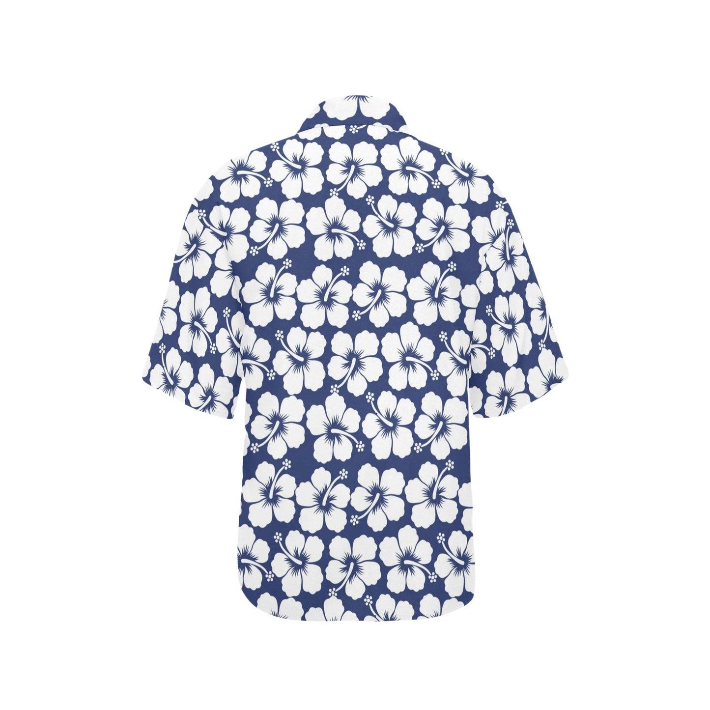 Hibiscus Pattern Print Design HB013 Women's Hawaiian Shirt
