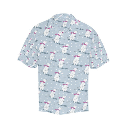 Ski Print Design LKS307 Men's Hawaiian Shirt