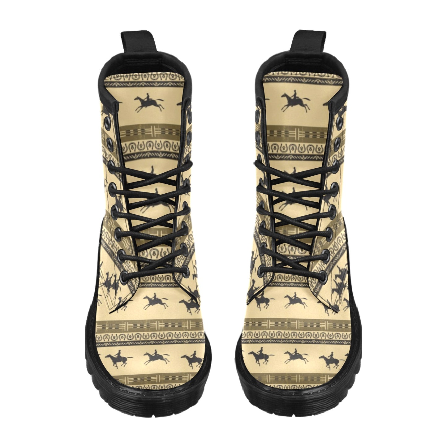 Horse Pattern Prnt Women's Boots
