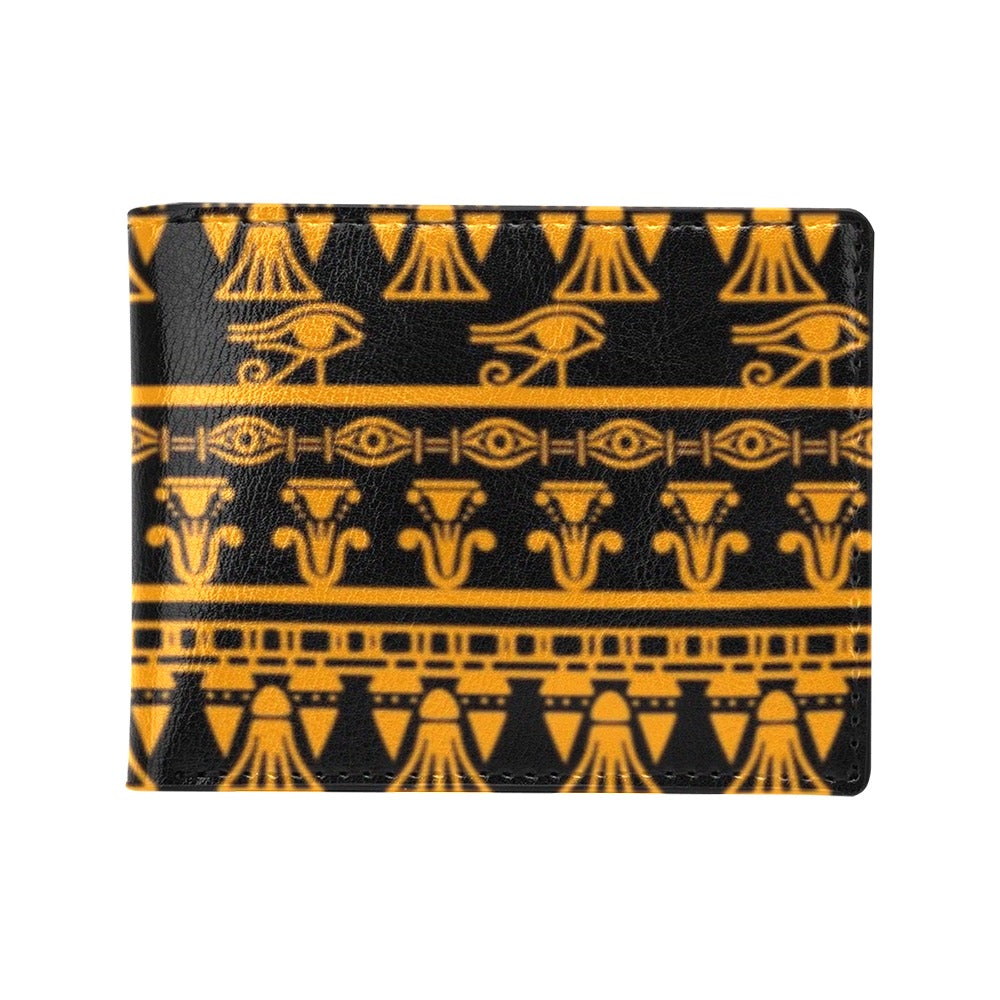 Eye of Horus Tribal Egypt Pattern Men's ID Card Wallet