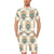 Indian Skull Pattern Men's Romper