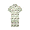 Bird Of Paradise Pattern Print Design 04 Men's Romper