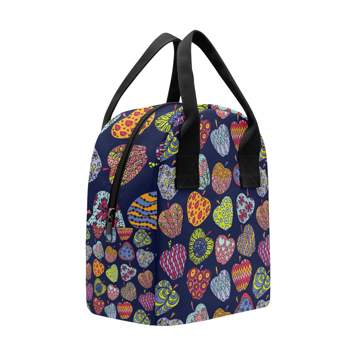 Apple Pattern Print Design AP05 Insulated Lunch Bag